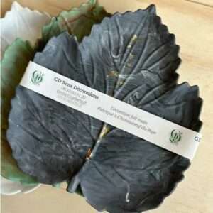 Support Jesmonite modèle Feuille de Platane