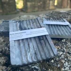 Porte savon stries de pureté