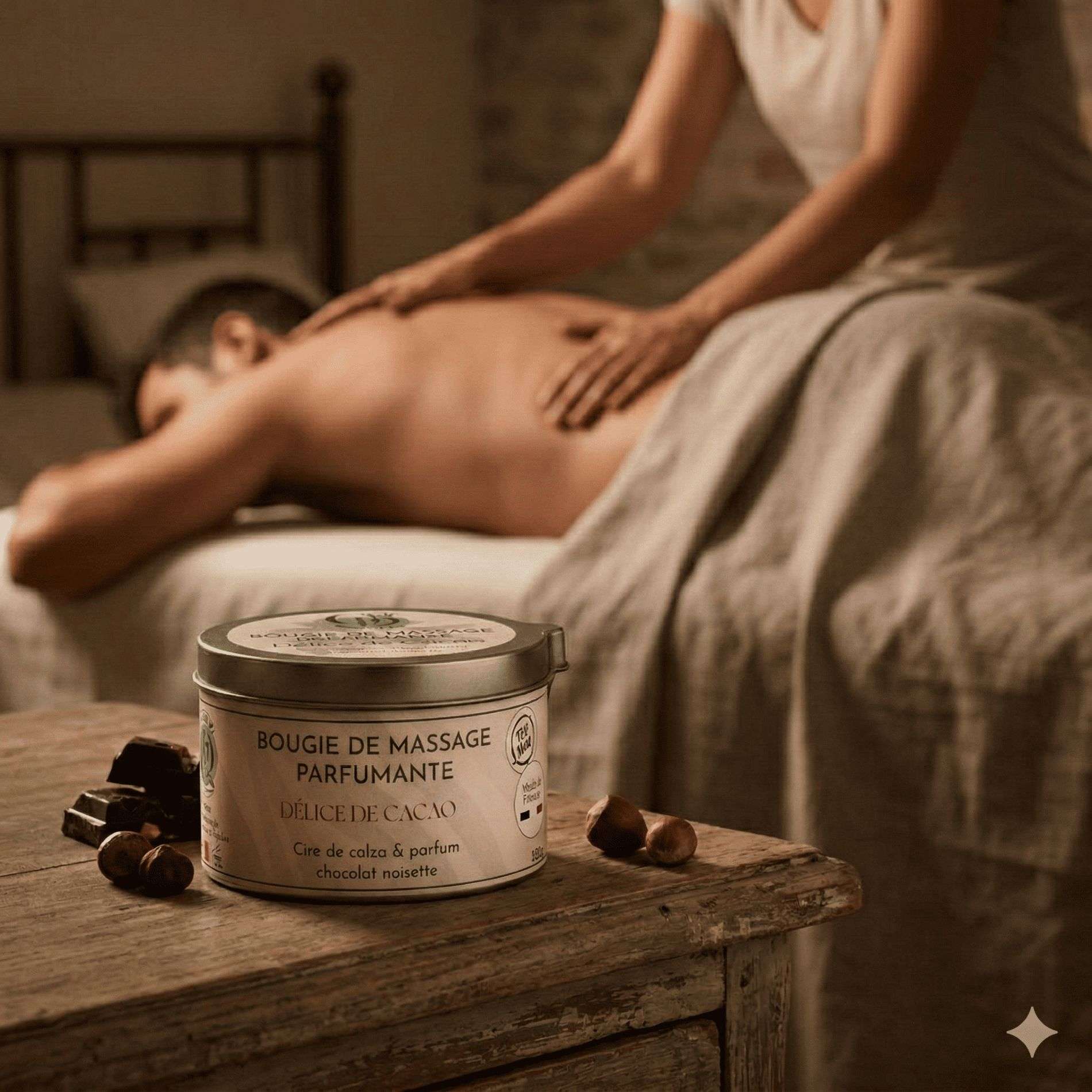 gdsens bougie de massage karité amande