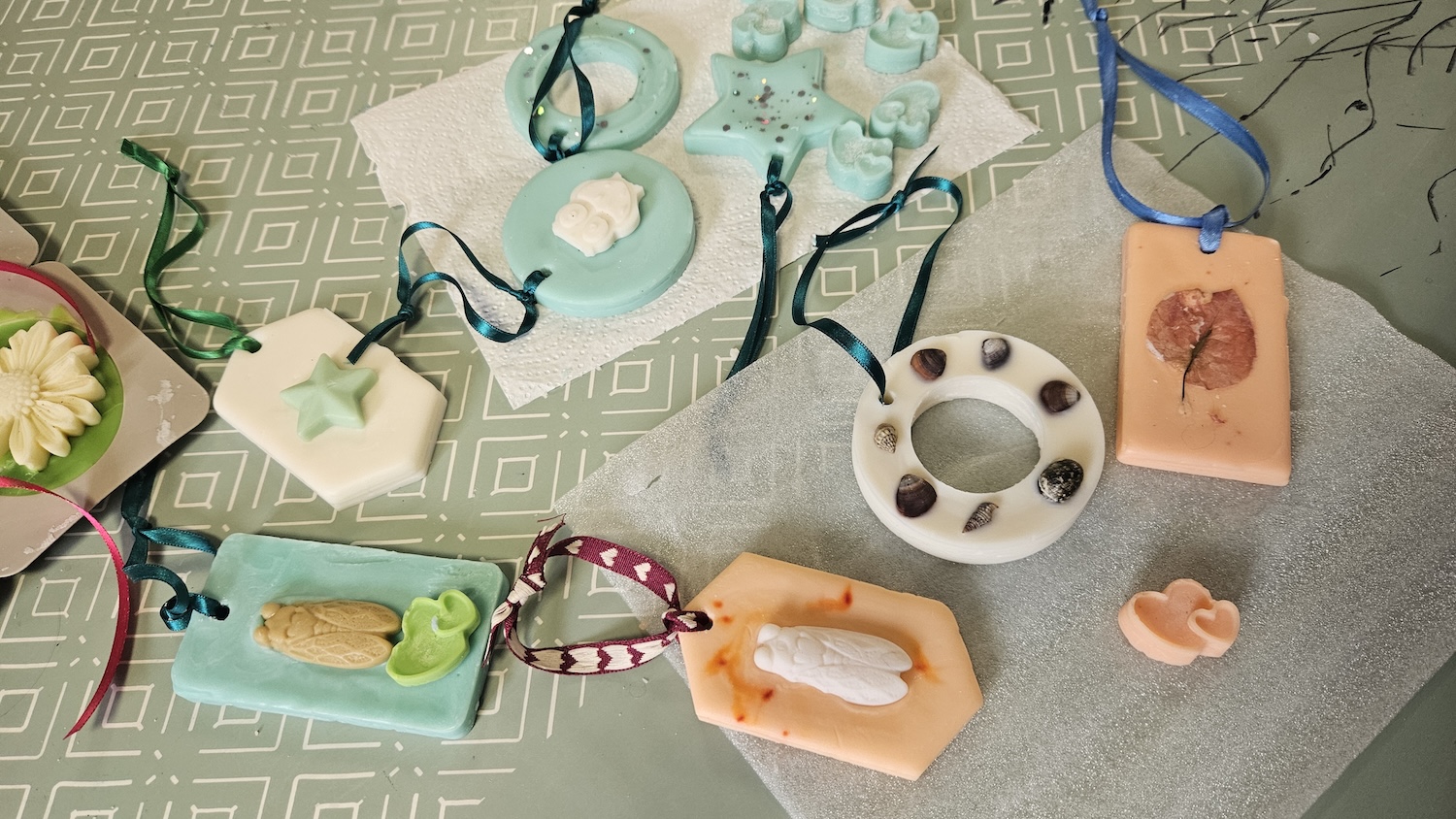 Atelier fondants et plaquettes parfumées GD Sens